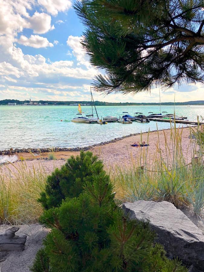 Haus im Schilf - Ferienwohnungen am Hainer See bei Leipzig Neukieritzsch Exterior foto